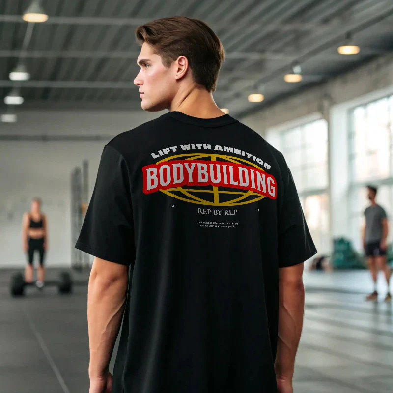 Camiseta ancha BODYBUILDING - Image 4