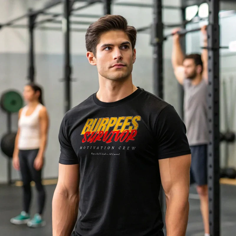 BURPEES SURVIVOR MUSCLE FIT - Image 4