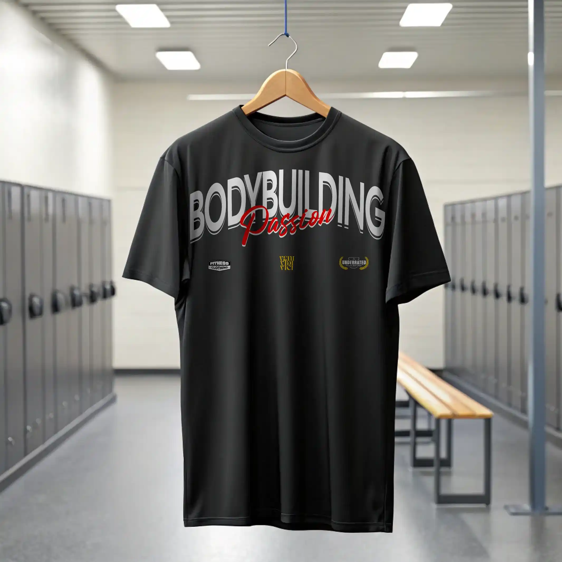Camiseta ancha BODYBUILDING PASSION - Image 3