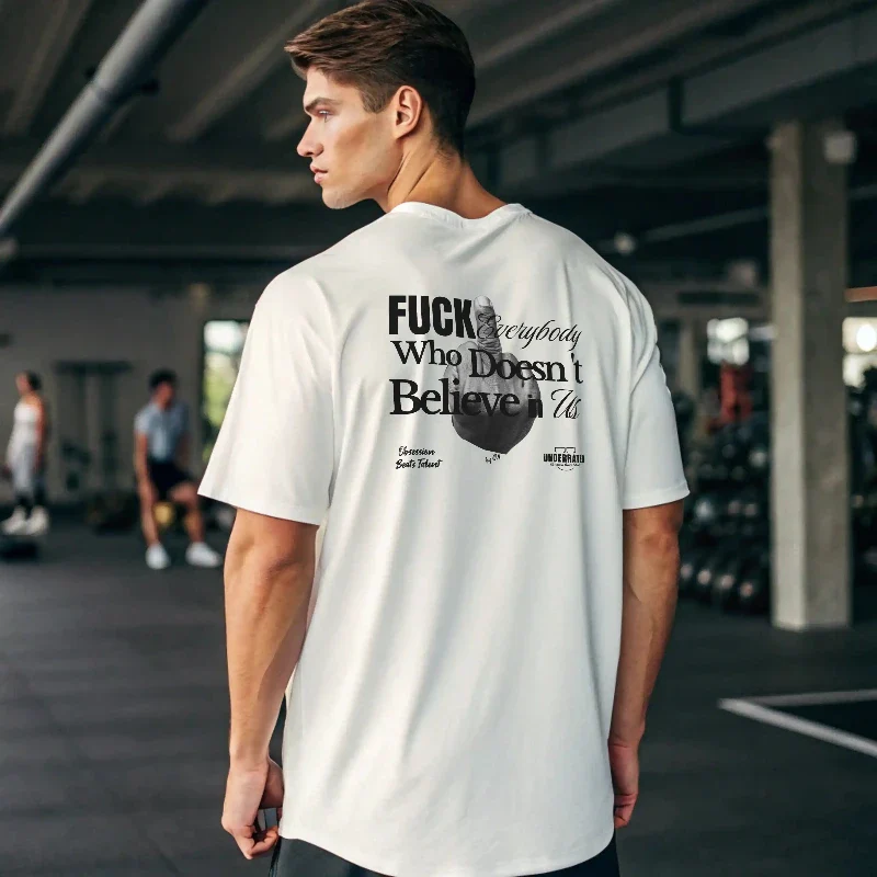 Camiseta streetwear ancha FUCK EVERYBODY - Image 4