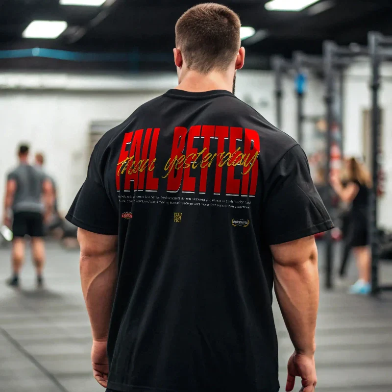 FAIL BETTER THAN YESTERDAY OVERSIZE - Image 3