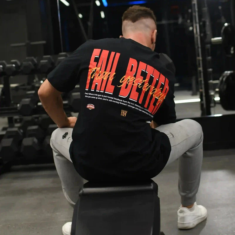 FAIL BETTER THAN YESTERDAY OVERSIZE - Image 6