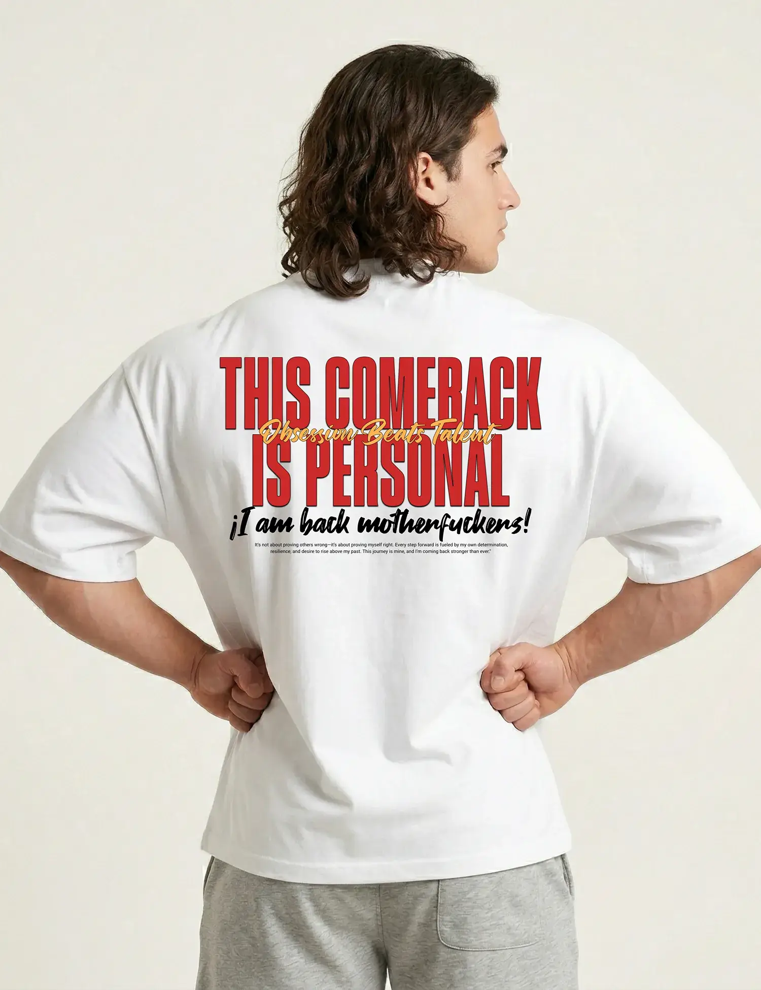 PERSONAL COMEBACK OVERSIZE