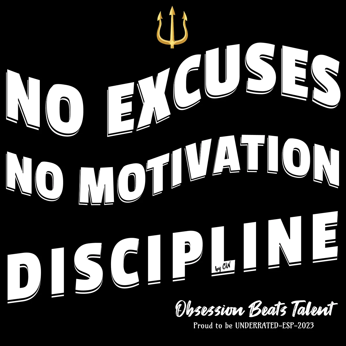 NO EXCUSES NO MOTIVACIÓN DISCIPLINE OVERSIZE - Image 12