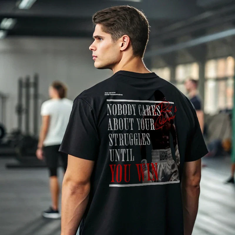 Camiseta streetwear ancha RISE & CONQUER - Image 7