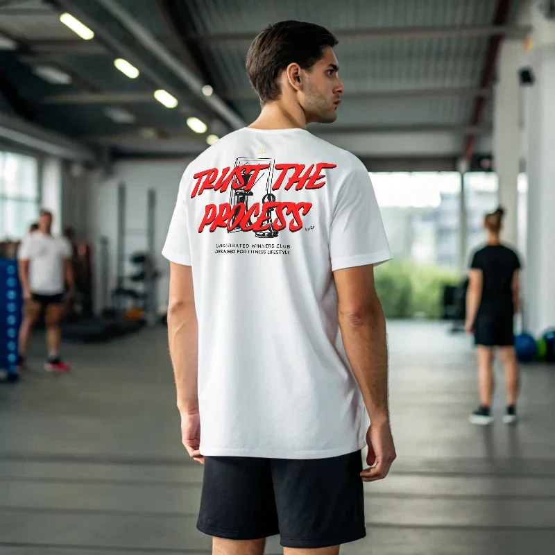 Camiseta streetwear ancha TRUST THE PROCESS CHESS - Image 2