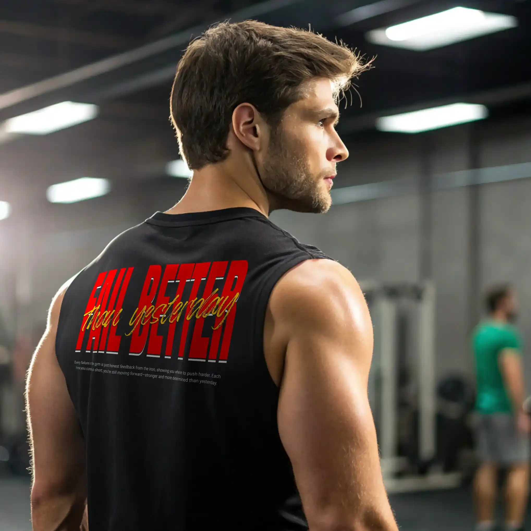 FAIL BETTER THAN YESTERDAY TANK - Image 7