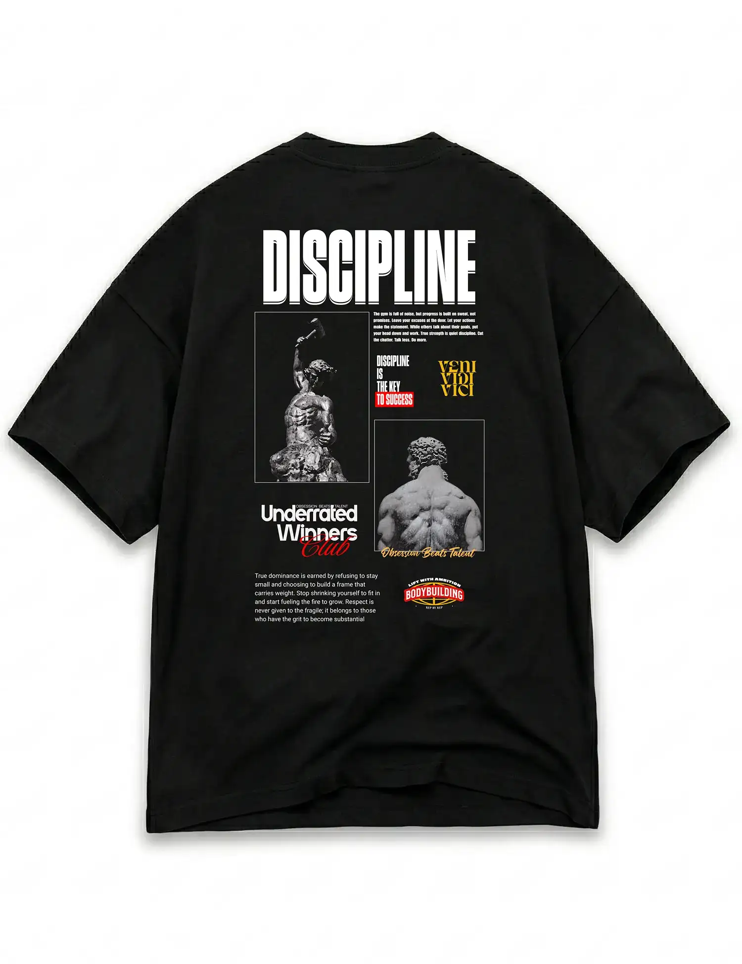 DISCIPLINE IS THE KEY OVERSIZE - Image 2