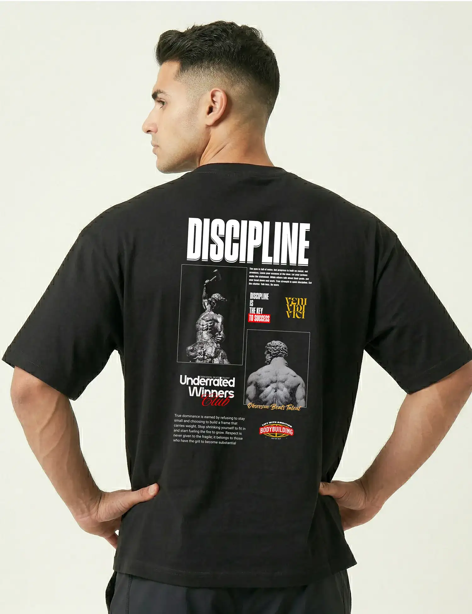 DISCIPLINE IS THE KEY OVERSIZE - Image 4