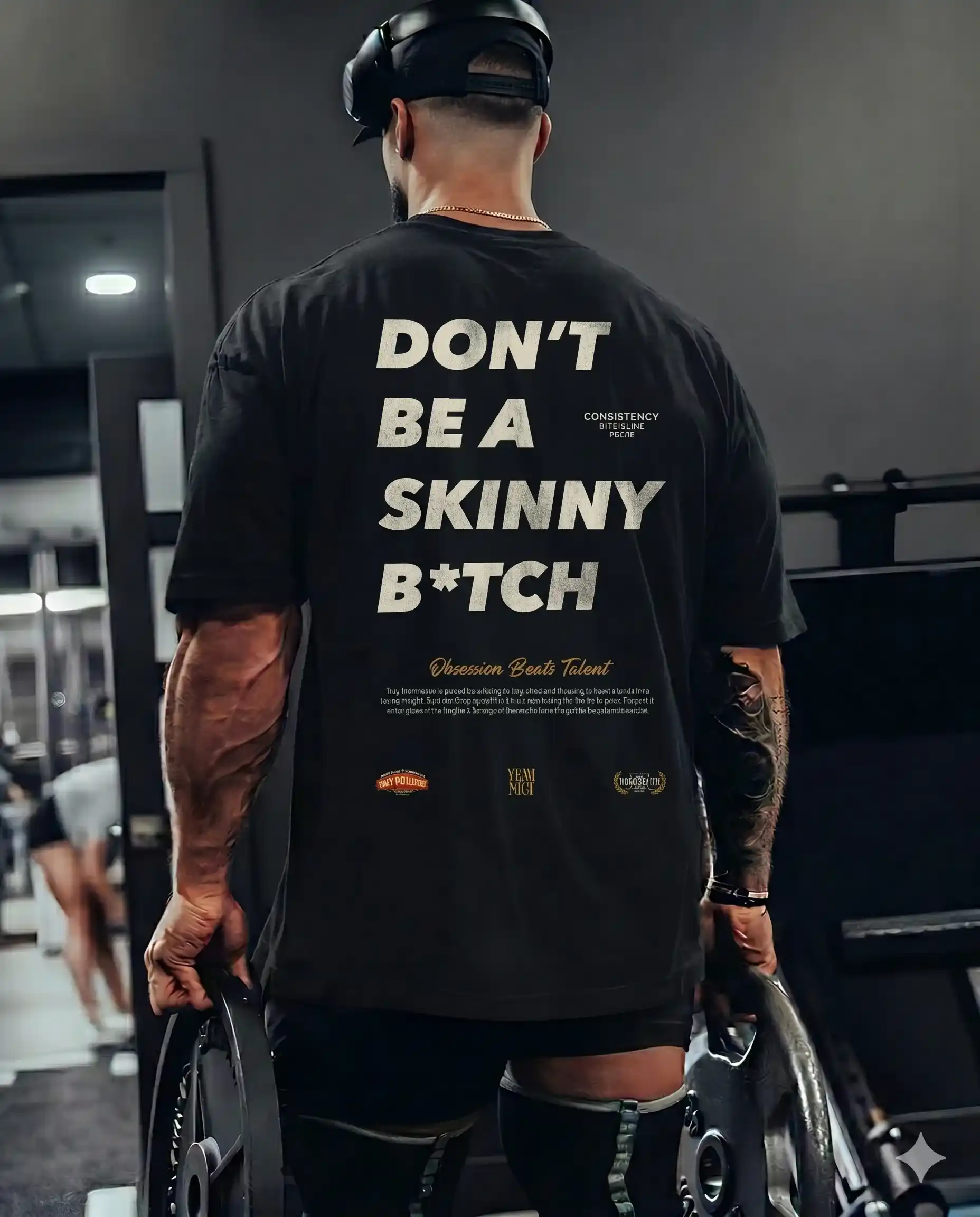 DONT BE A SKINNY B*TICH OVERSIZE