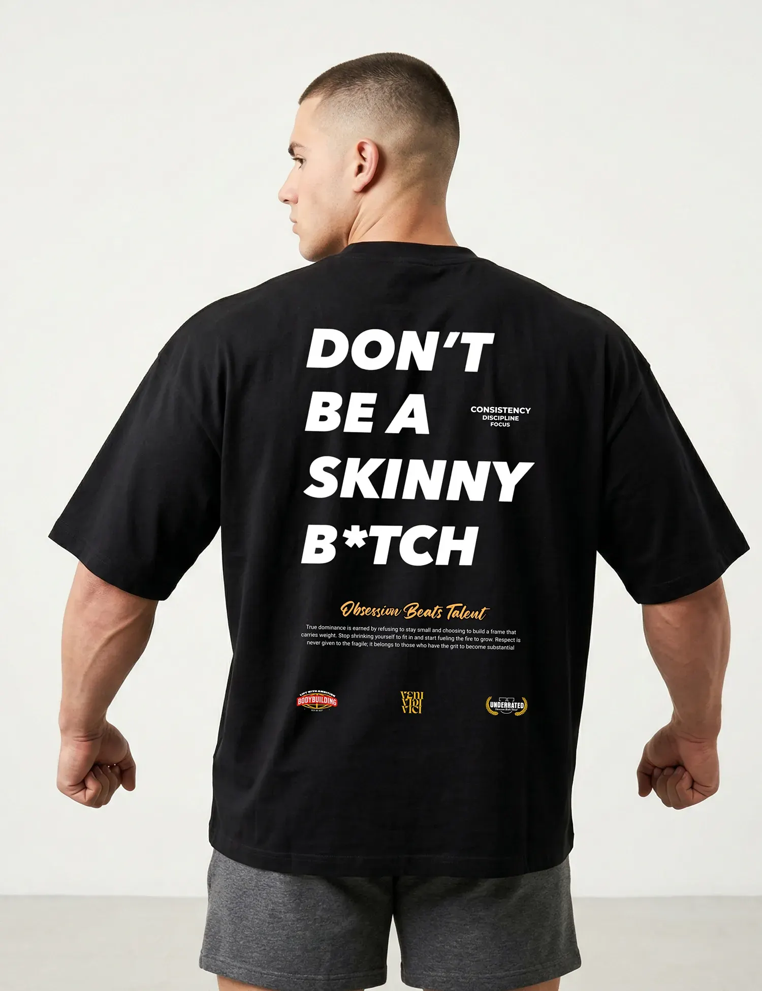 DONT BE A SKINNY B*TICH OVERSIZE - Image 2