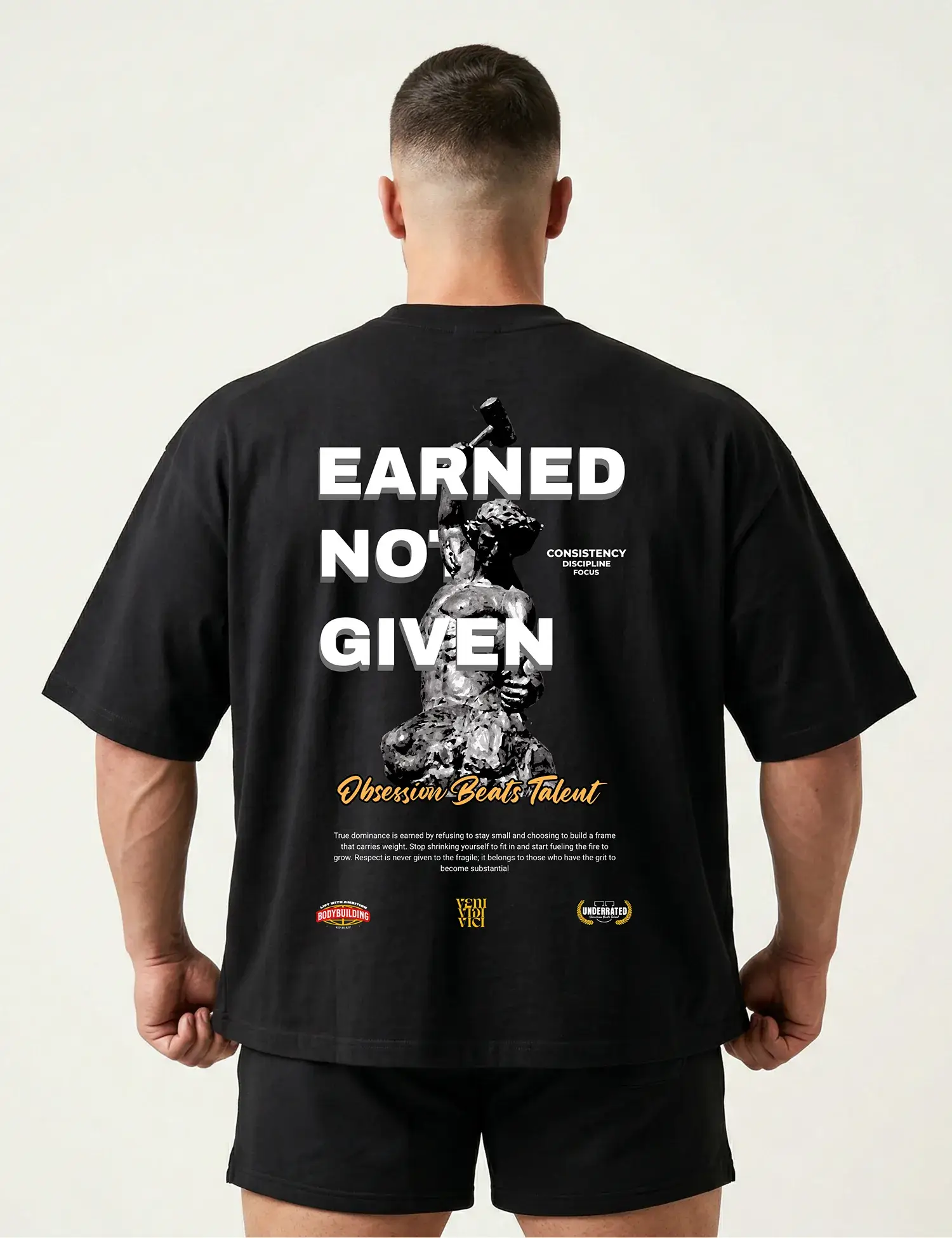 EARNED NOT GIVEN OVERSIZE