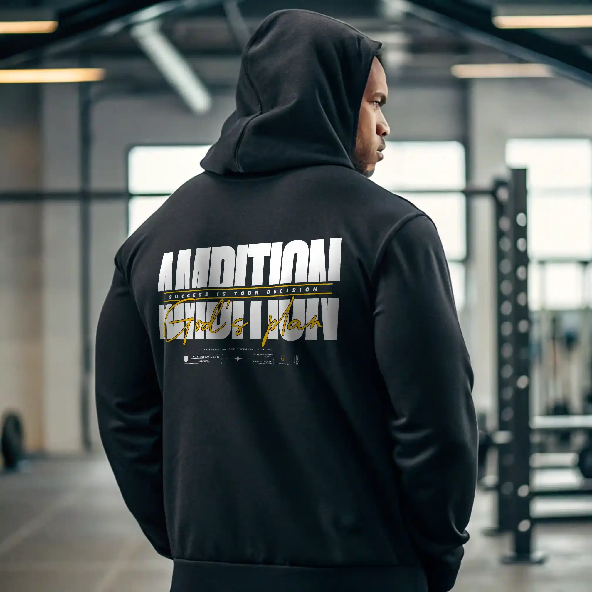 Sudadera gym AMBITION - Image 4