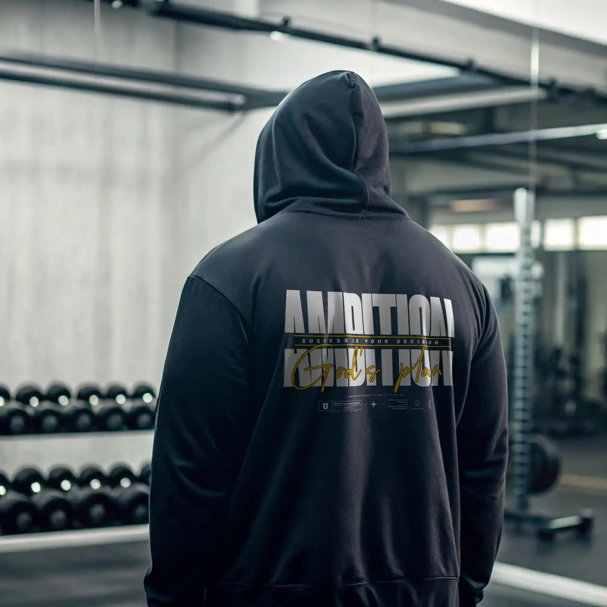 Sudadera gym AMBITION - Image 9