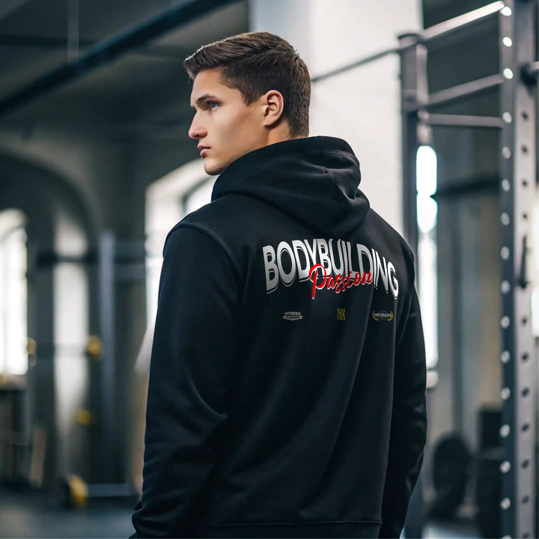 Sudadera gym BODYBUILDING PASSION - Image 4