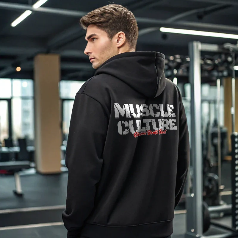 Sudadera gym MUSCLE CULTURE - Image 3