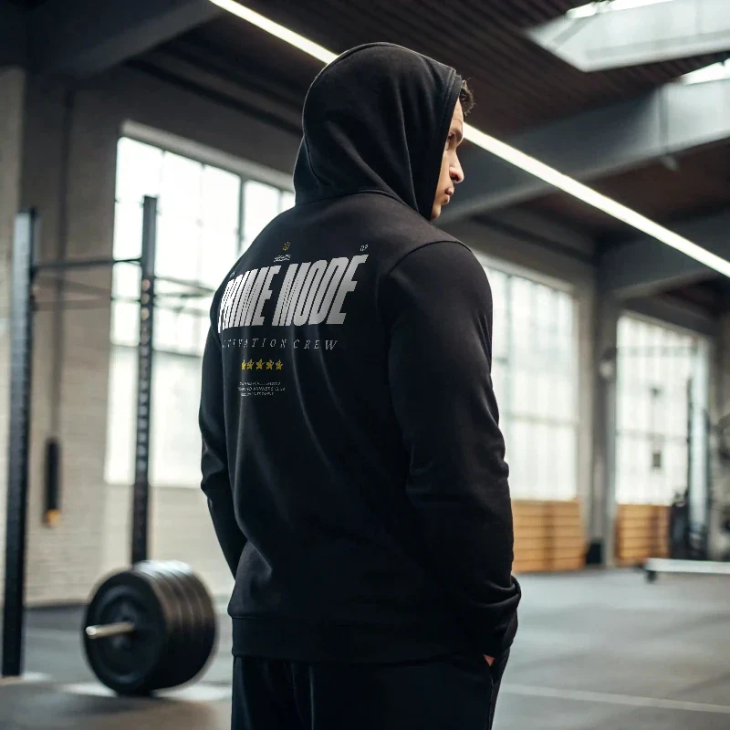 Sudadera gym PRIME MODE BLACK - Image 9