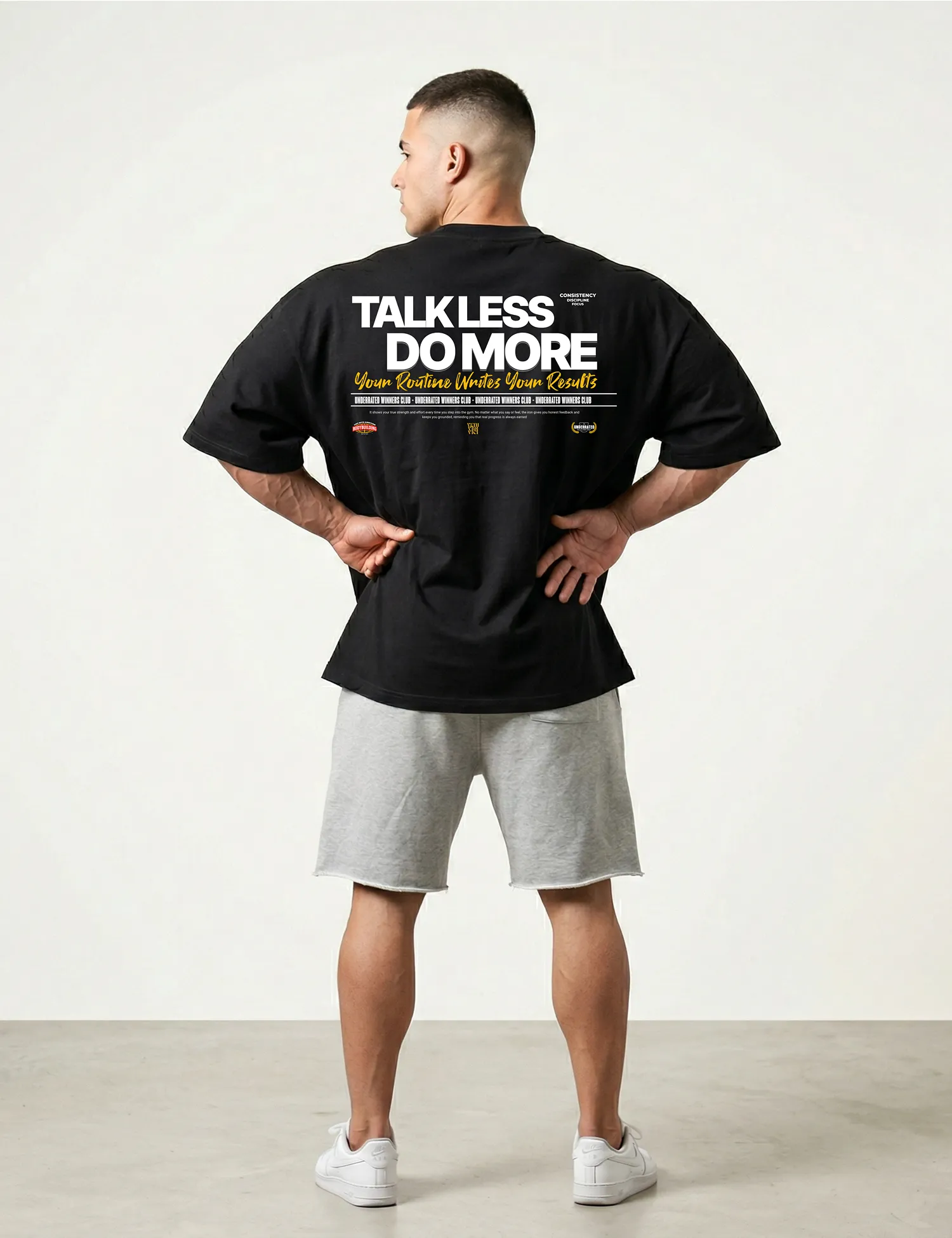 TALK LESS DO MORE OVERSIZE